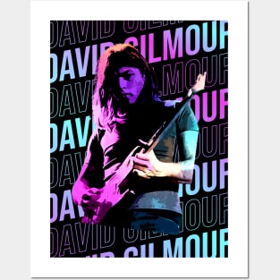 David gilmour Posters and Art